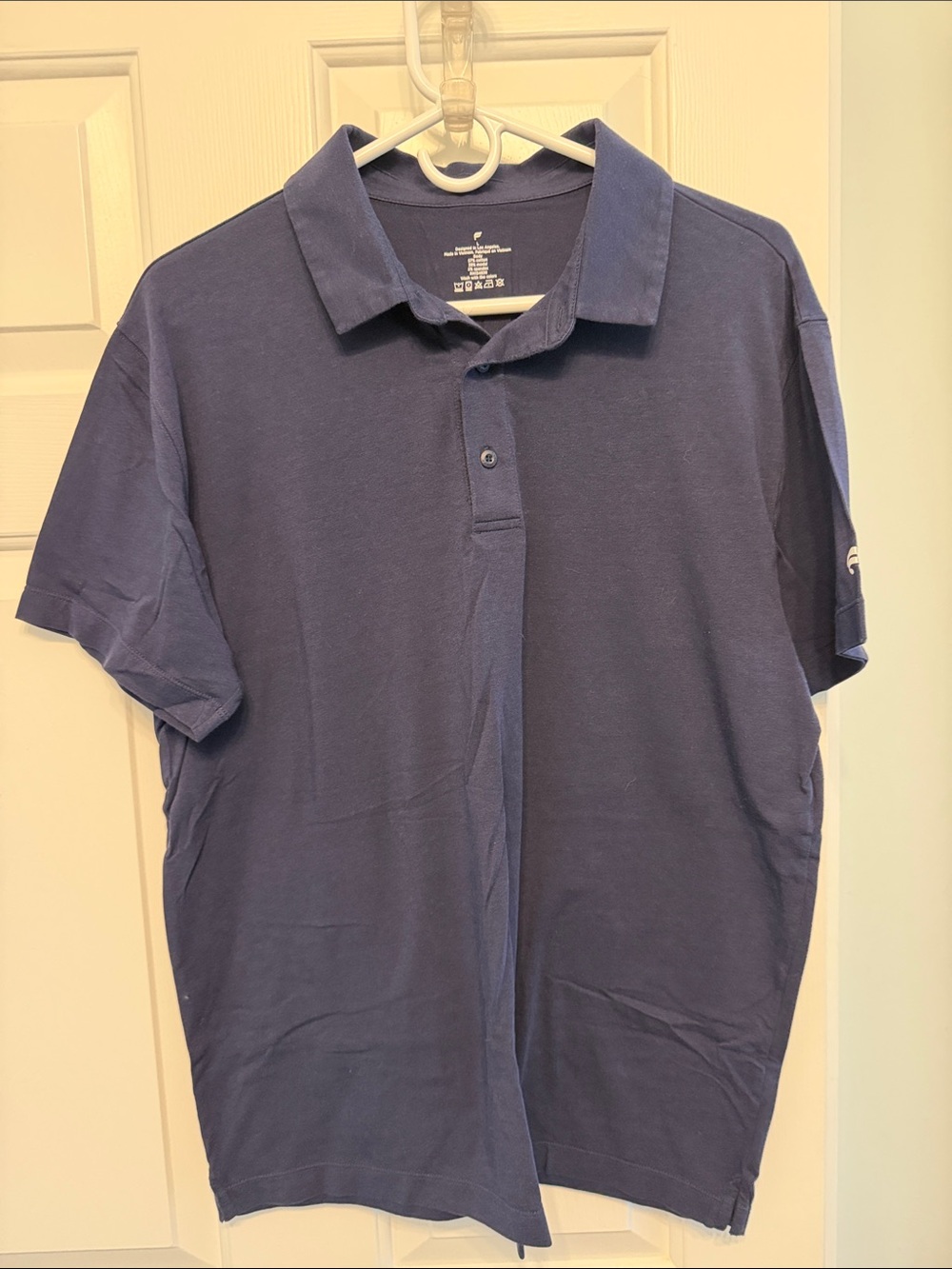 Fabletics Men’s Navy Polo Shirt